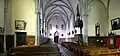 La nef depuis le chœur de l'église.