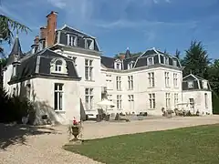Le château d'Auvillers.