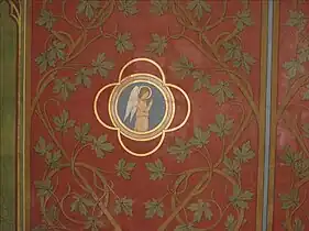 Peinture de l'Ange, datant du XIXe&nbsp;siècle.