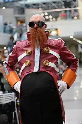 Cosplay du Dr. Ivo "Eggman" Robotnik