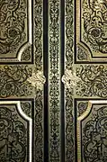 Portes d'une armoire française attribuée à Nicolas Sageot, vers 1710.