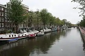 Vue du Nieuwe Keizersgracht.