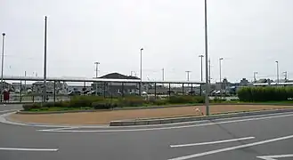 Place de la gare (côté sud).