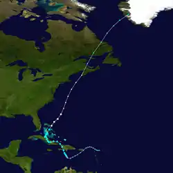 Trajectoire finale de Noel