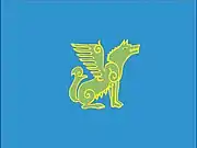 Drapeau des Tatars Nogais (Dobrogée en Roumanie, Crimée, Ukraine et Russie méridionales, Daghestan, Azerbaïdjan, Turquie)