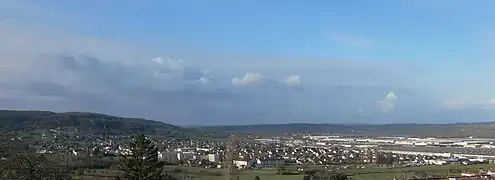 Panorama de Noidans-lès-Vesoul.