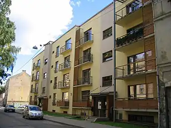 Immeuble d'habitation, rue Maza Nometnu à Āgenskalns