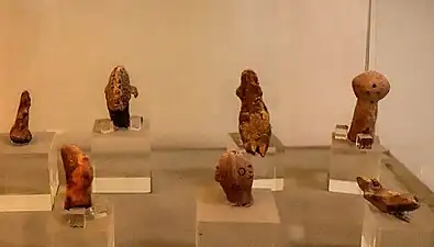 Petites statues en adobe