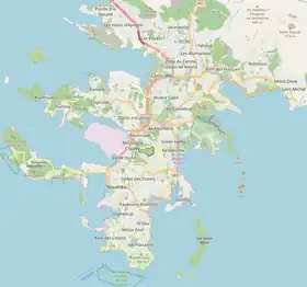 Géolocalisation sur la carte : Nouméa/Nouvelle-Calédonie
