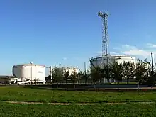 La raffinerie de pétrole de Novi Sad