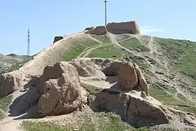 Ruines de la forteresse d'Alexandre le Grand.