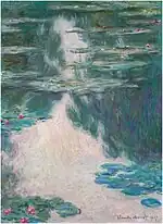 "Nymphéas, temps gris" (1907) de Claude Monet (W 1708)