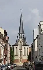 Chevet de l'église,