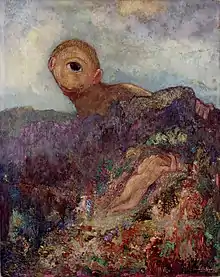 Odilon Redon, Le Cyclope, Otterlo, musée Kröller-Müller.