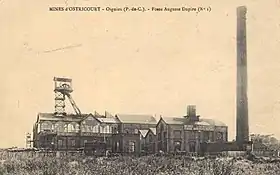 La fosse no&nbsp;1 au début du XXe&nbsp;siècle.