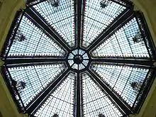 Verrière du passage Oktogon, quartier Ilica