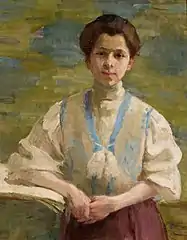 Autoportrait, Olga Boznańska