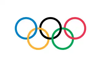 Drapeau olympique.