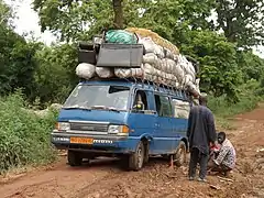 Difficultés du transport.