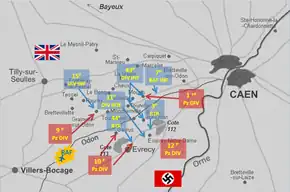 Photo Carte présentant les principales actions du 29 juin.