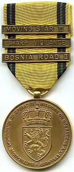 Médaille commémorative pour missions ou opérations à l'étranger