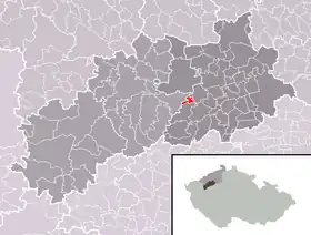 Localisation de Opočno