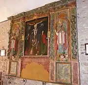 Le retable du XVIIe&nbsp;siècle.