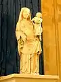 Vierge à l'Enfant du XIVe&nbsp;siècle.