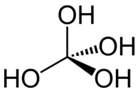 Image illustrative de l’article Acide orthocarbonique