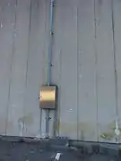 L'exutoire de grisou du puits no&nbsp;7.