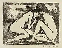 Deux filles assises, 1921-1922