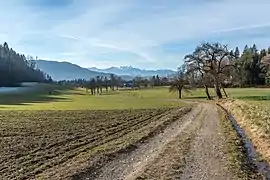 Autour du village de Winklern.