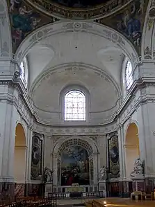 Transept, aile ouest.