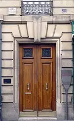 No&nbsp;260 : domicile d'Émile Durkheim.