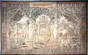 Vertumne transformé en faucheur XVIIe&nbsp;siècle.