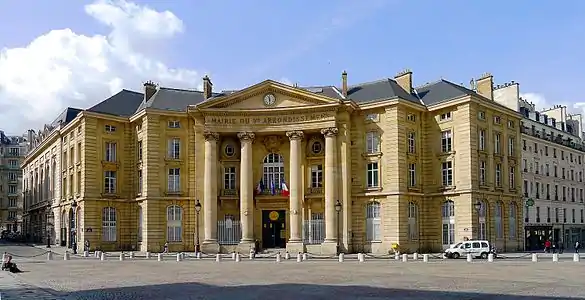 Mairie du 5e arrondissement de Paris.