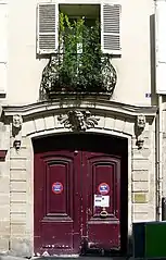 No&nbsp;2 : maison (inscrite MH).