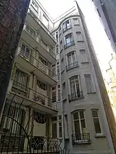 Façade arrière du no&nbsp;8.