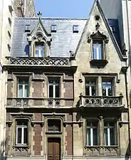 La façade du no&nbsp;73.