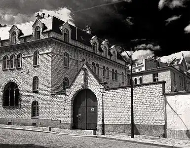 No&nbsp;34 : entrée du carmel de Montmartre.