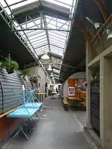 Intérieur du marché.