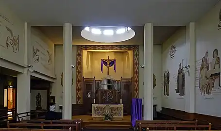 Vue de la chapelle Sainte-Thérèse.