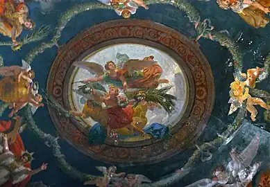Anges préparant l'Apothéose de saint Maurice (1824), Paris, église Saint-Sulpice.
