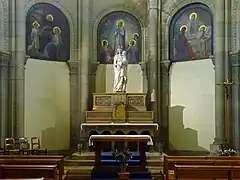 Chapelle absidiale de la Vierge.