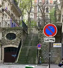 L'escalier.