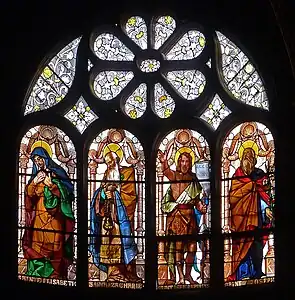 Vitraux du XIXe&nbsp;siècle.