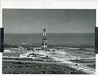 PGM-11 Redstone RS-01, vu de loin.