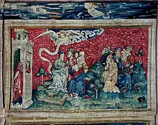 Un ange annonce une bonne nouvelle