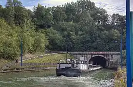 L'entrée du souterrain