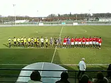 Paris SG rés.-Monts d'Or Azergues Foot le 6 février 2011.